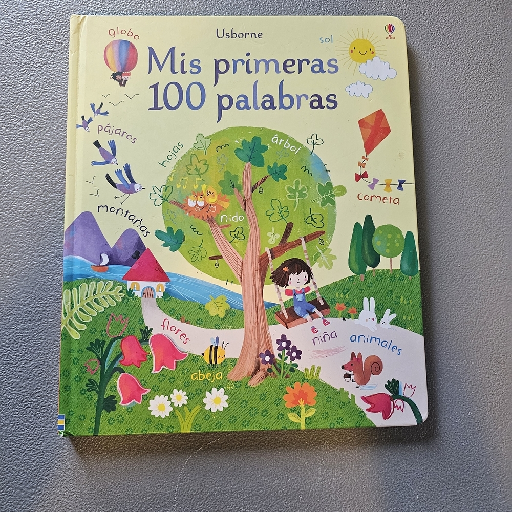 Usborne Kids Book - Mis Primeras 100 Palabras